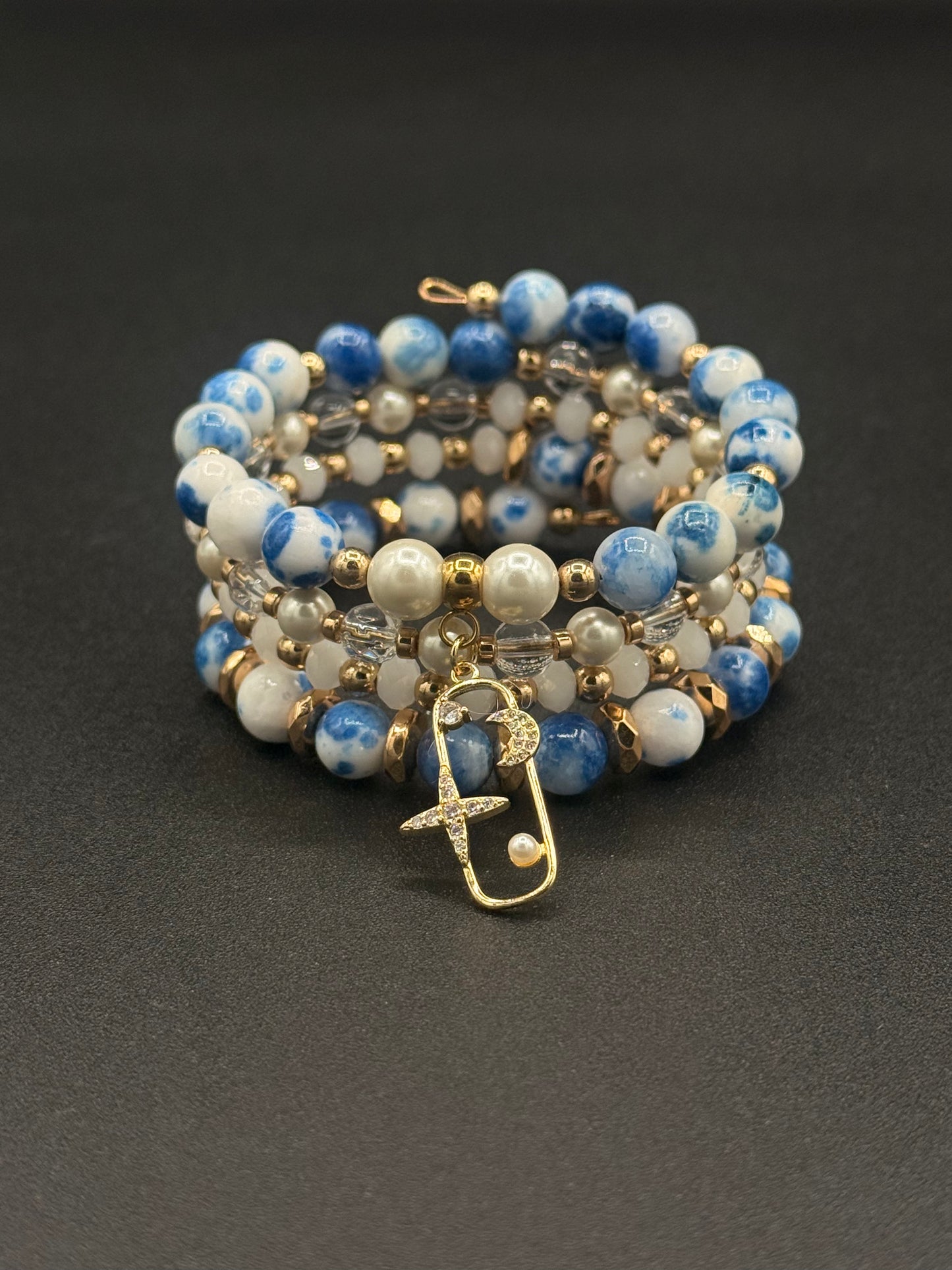 Set de pulseras Blue Star