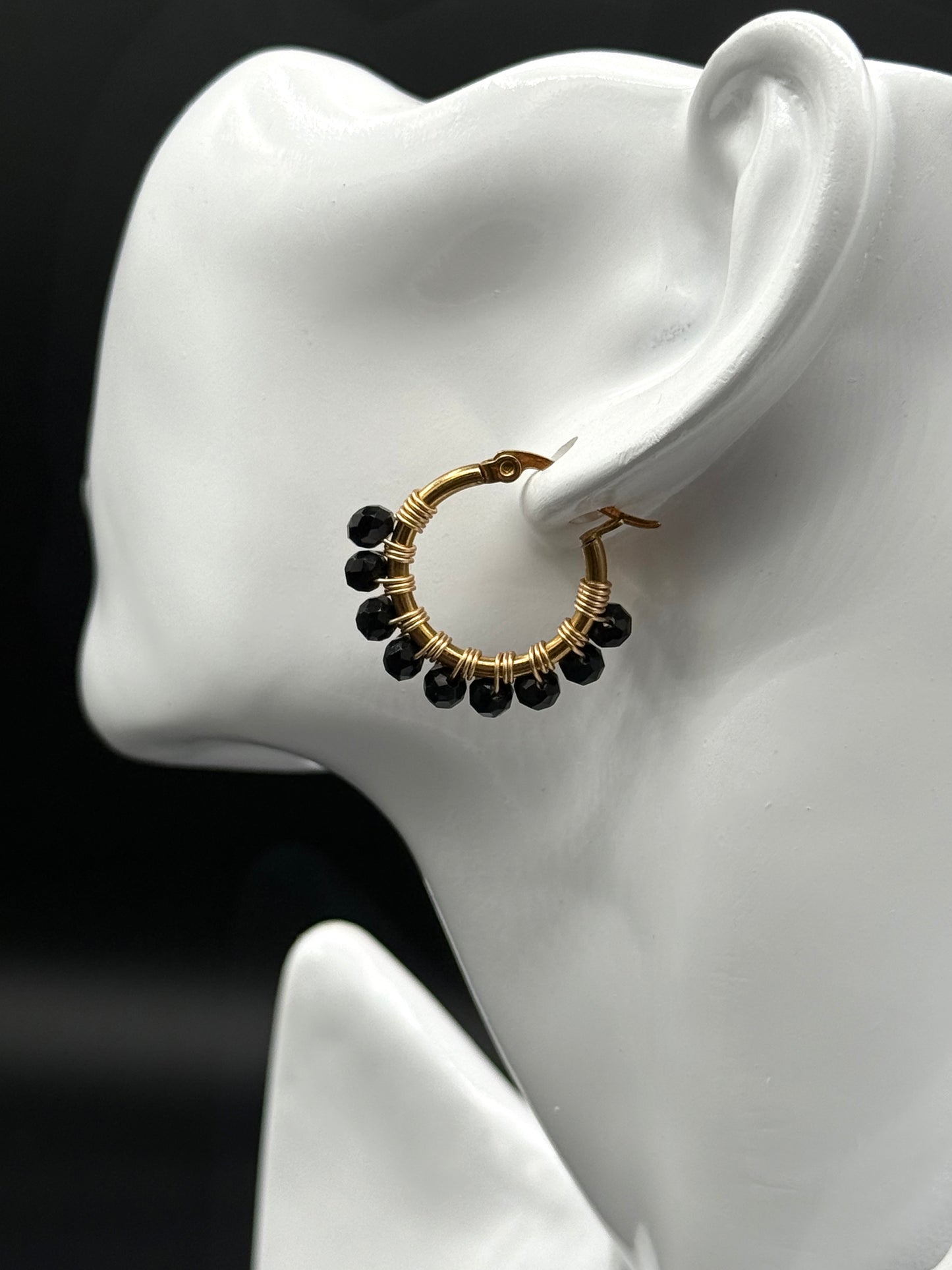 Aretes Argollas Henna