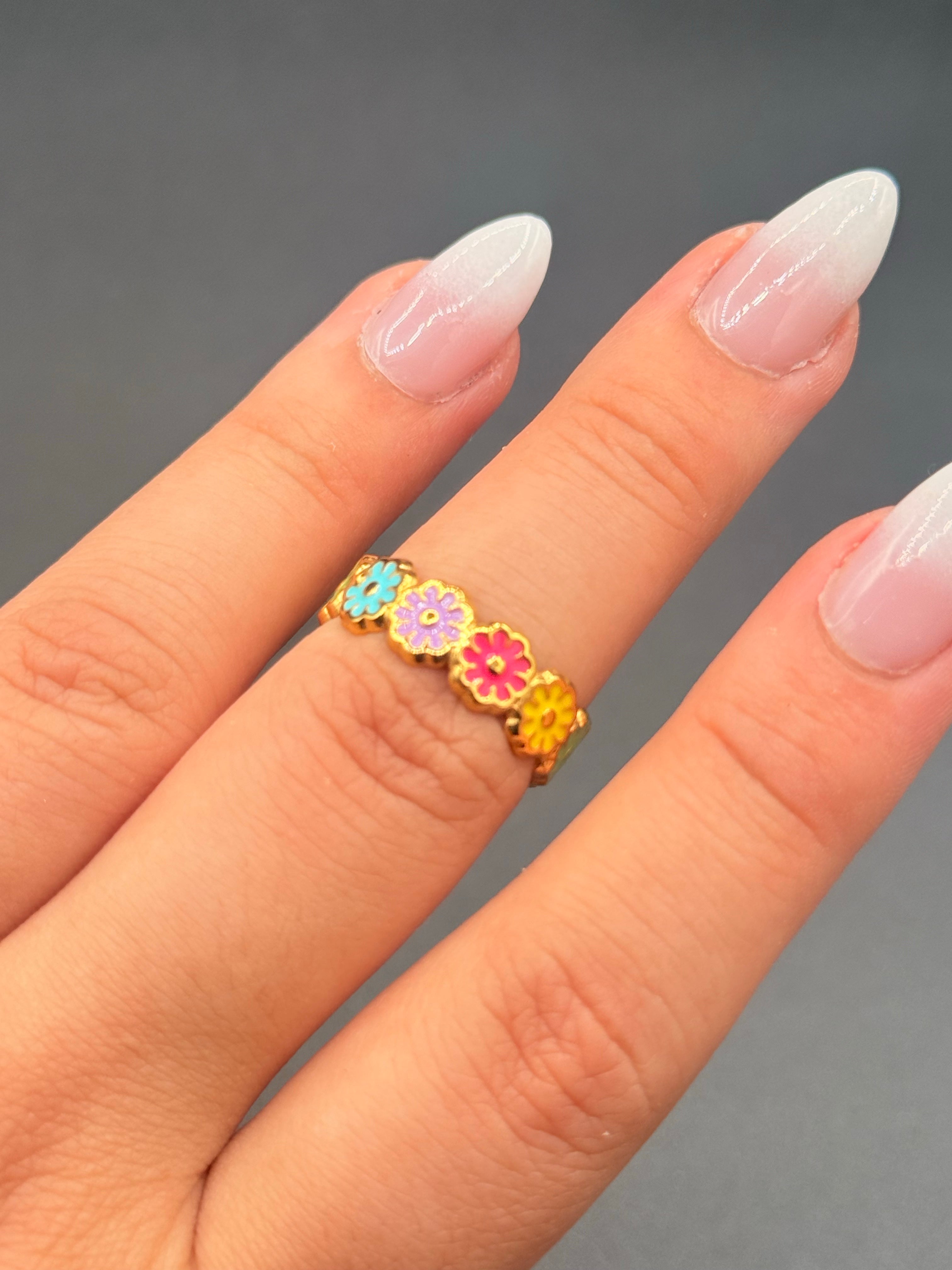 Anillo Gerbera