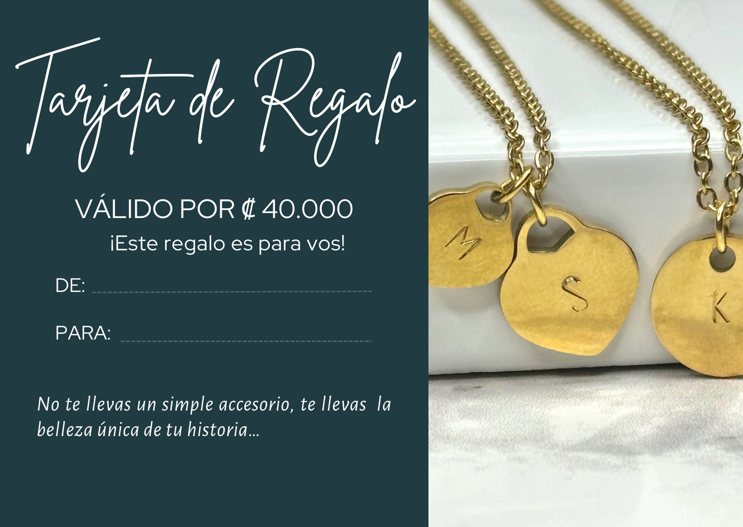 Tarjetas de Regalo