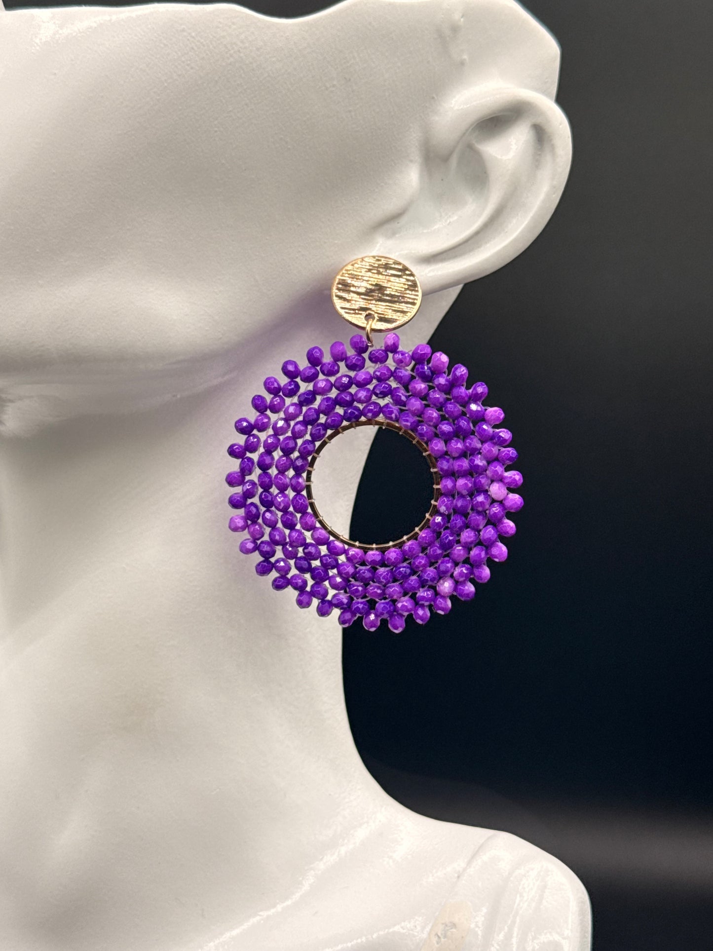 Aretes Tejidos Solaz