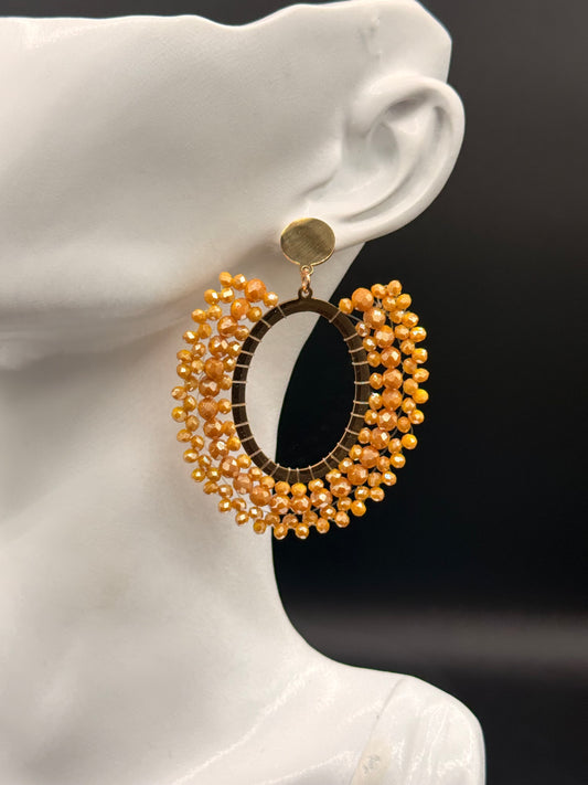 Aretes Tejidos Trama