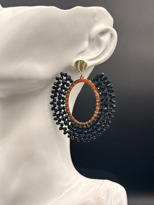 Aretes Tejidos Nébula