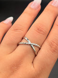 Anillo Silver Cross