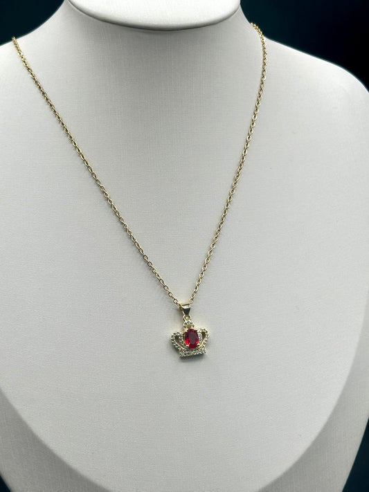 Collar Red Crown