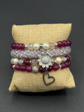 Set de pulseras Rubélia
