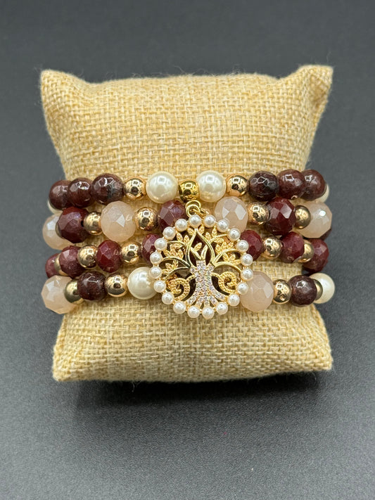 Set de pulseras Topazia