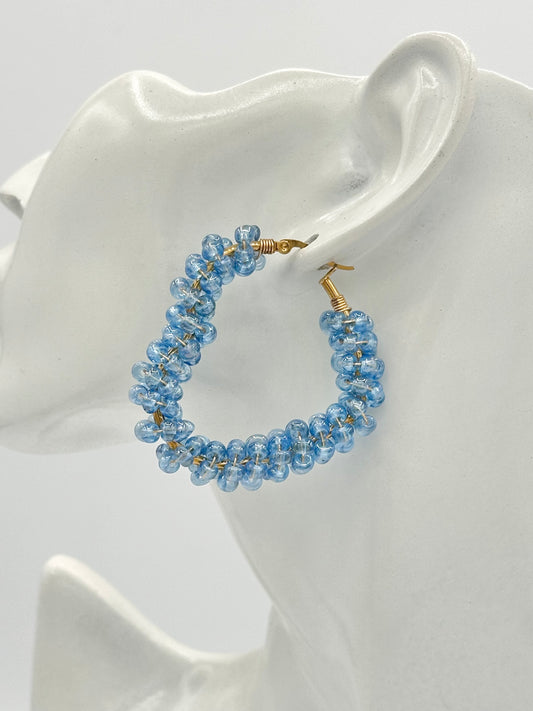Aretes Argollas Mar