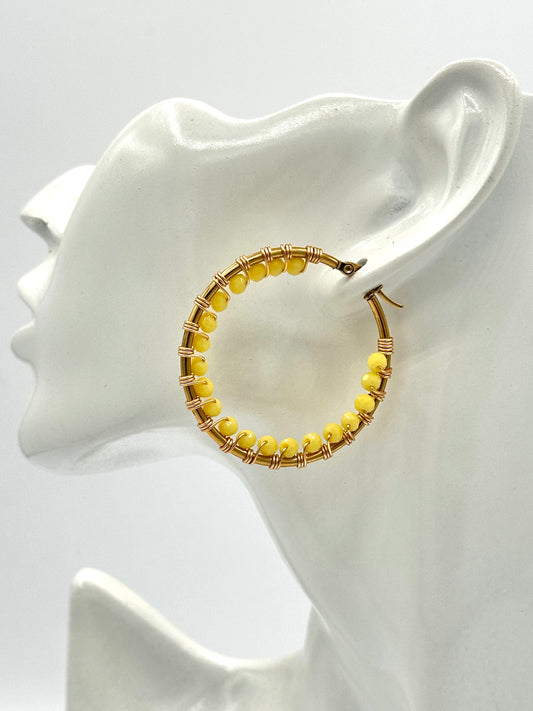 Aretes Argollas Yelli