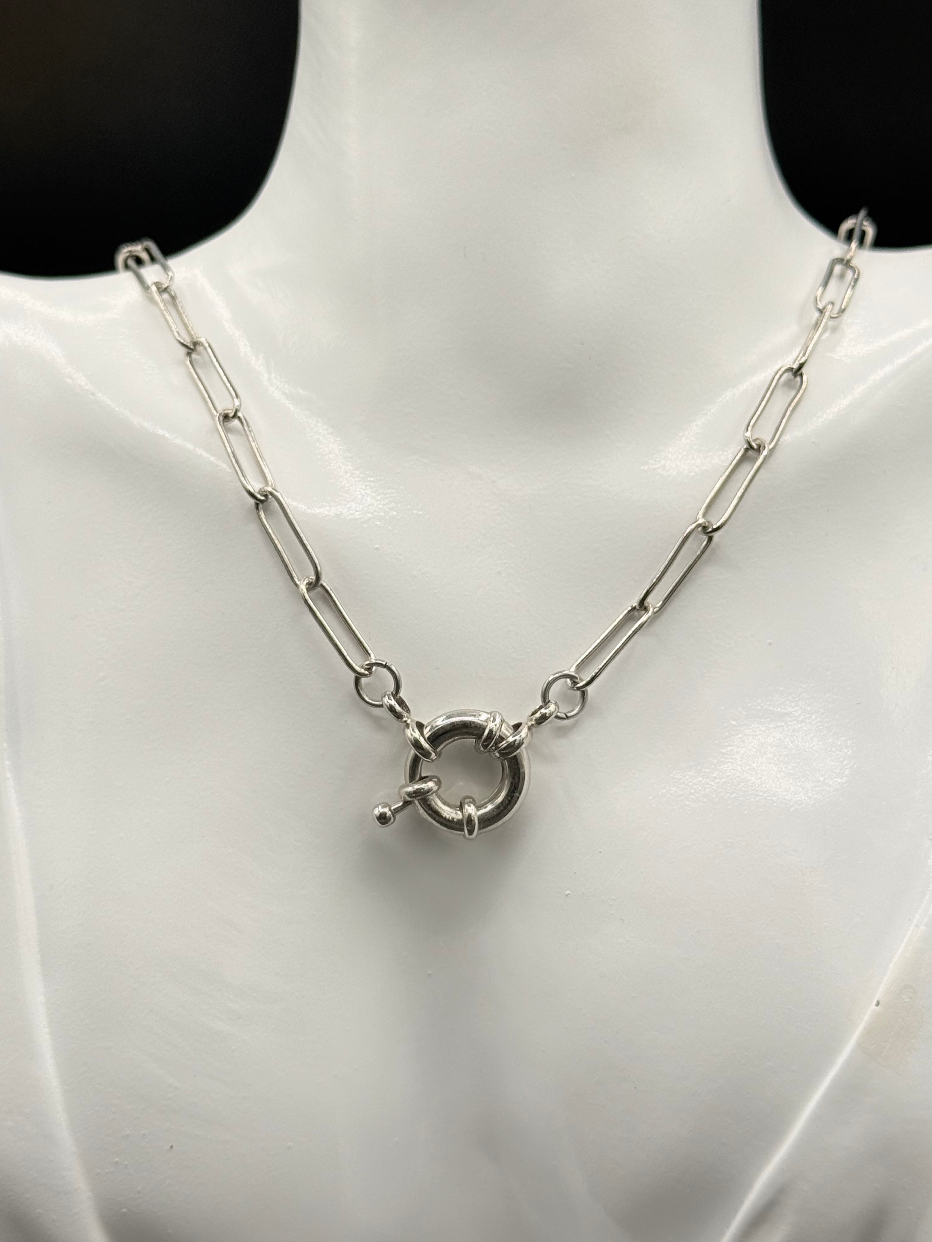 Collar Silver Marine