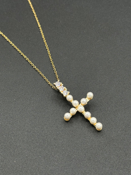 Collar Pearl Faith