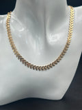 Collar Gold Petal