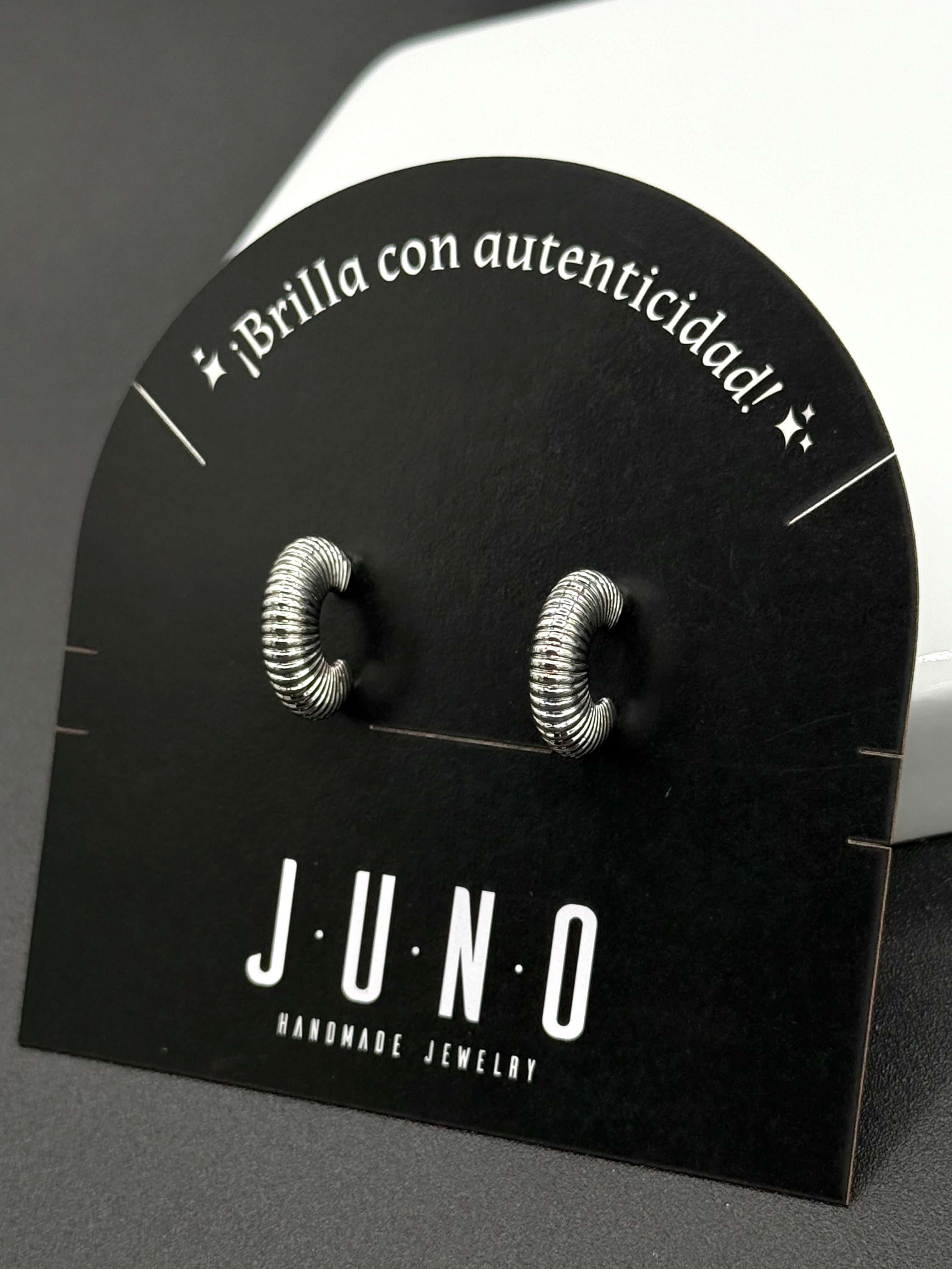 Aretes Crisálida