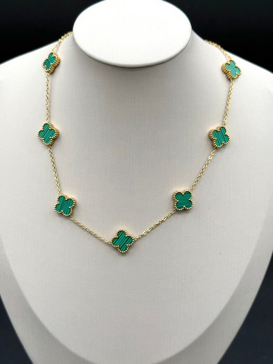 Collar de Trébol de 4 hojas