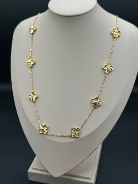 Collar de Trébol de 4 hojas
