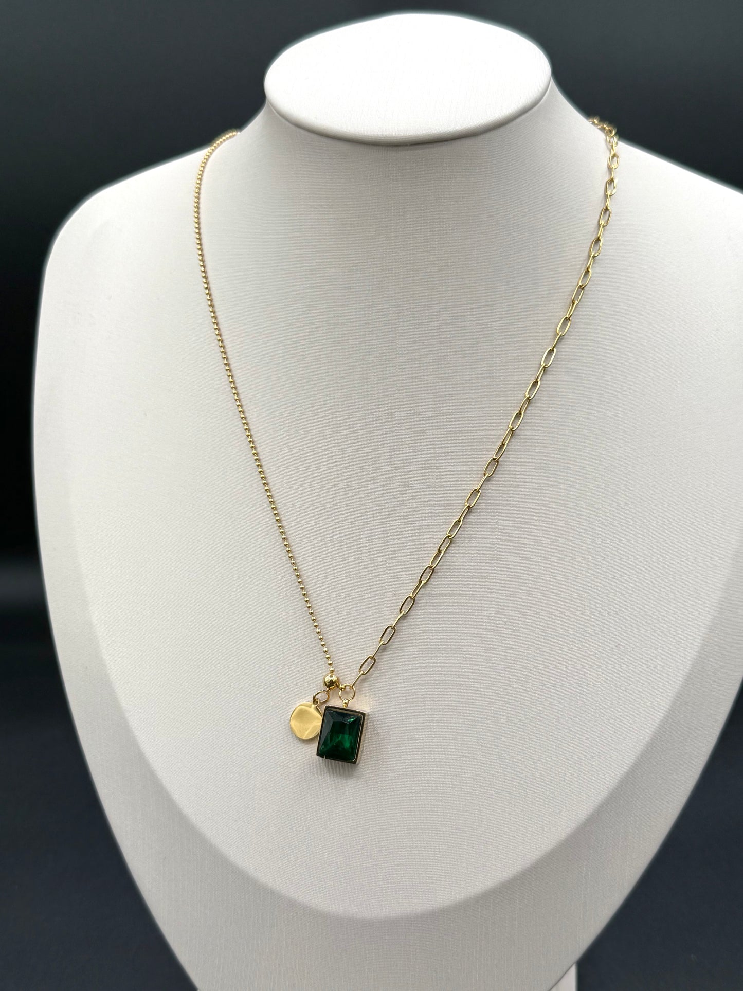 Collar Green Cristal
