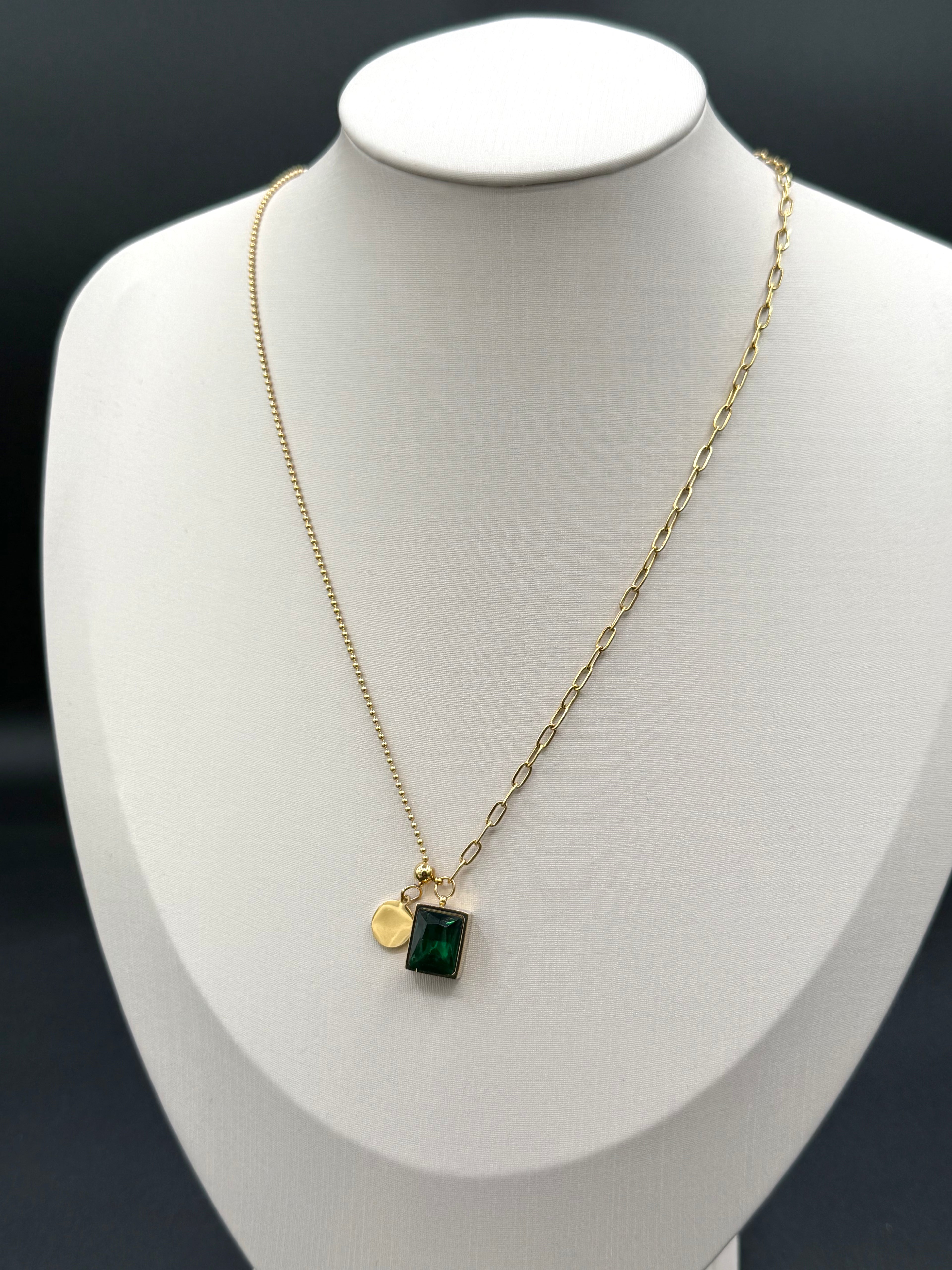 Collar Green Cristal