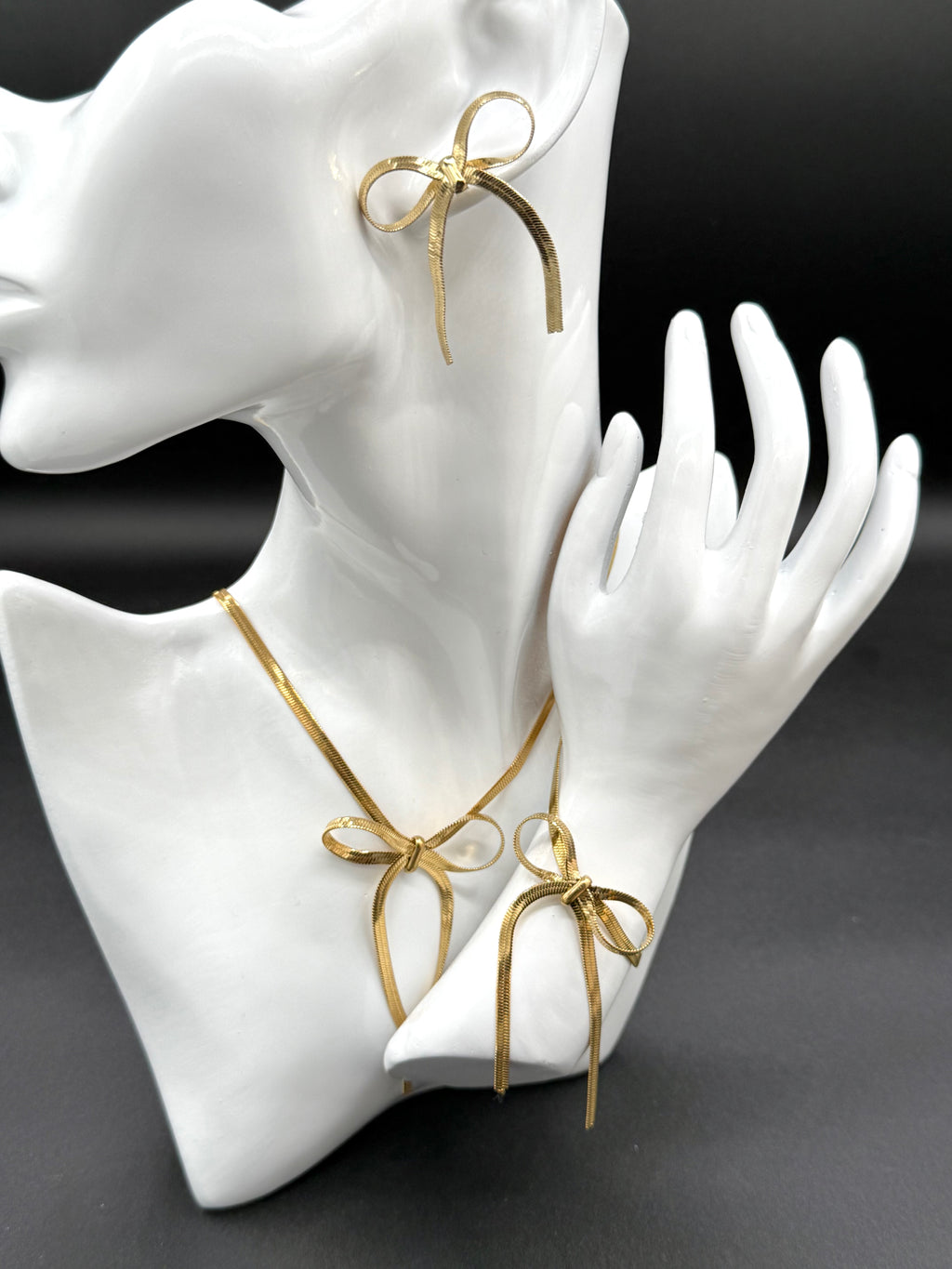 Set Golden Bow