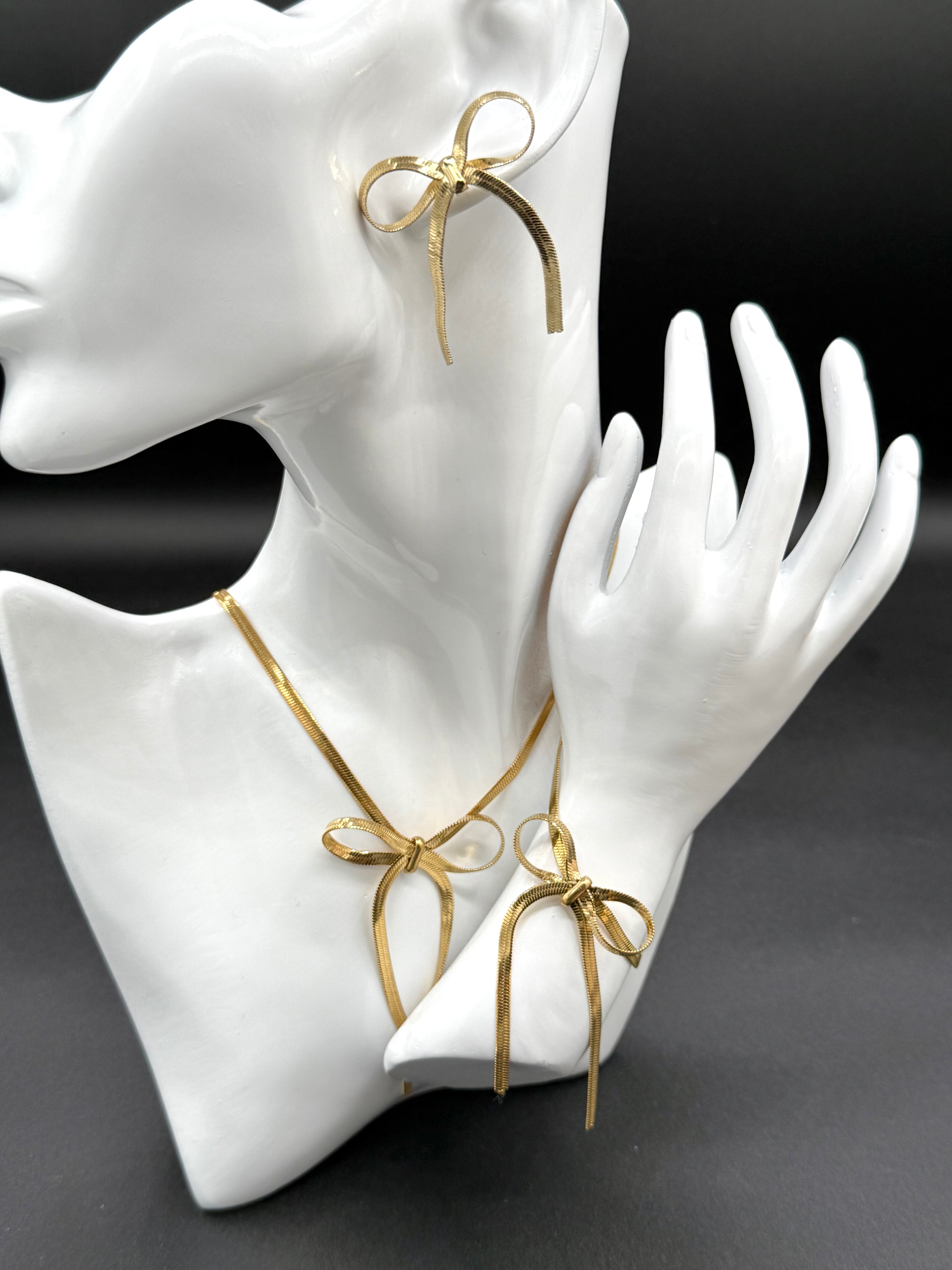 Set Golden Bow