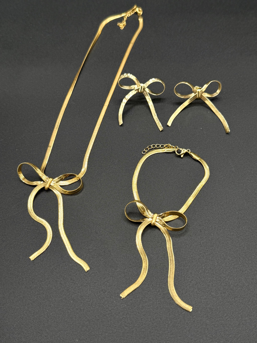 Set Golden Bow