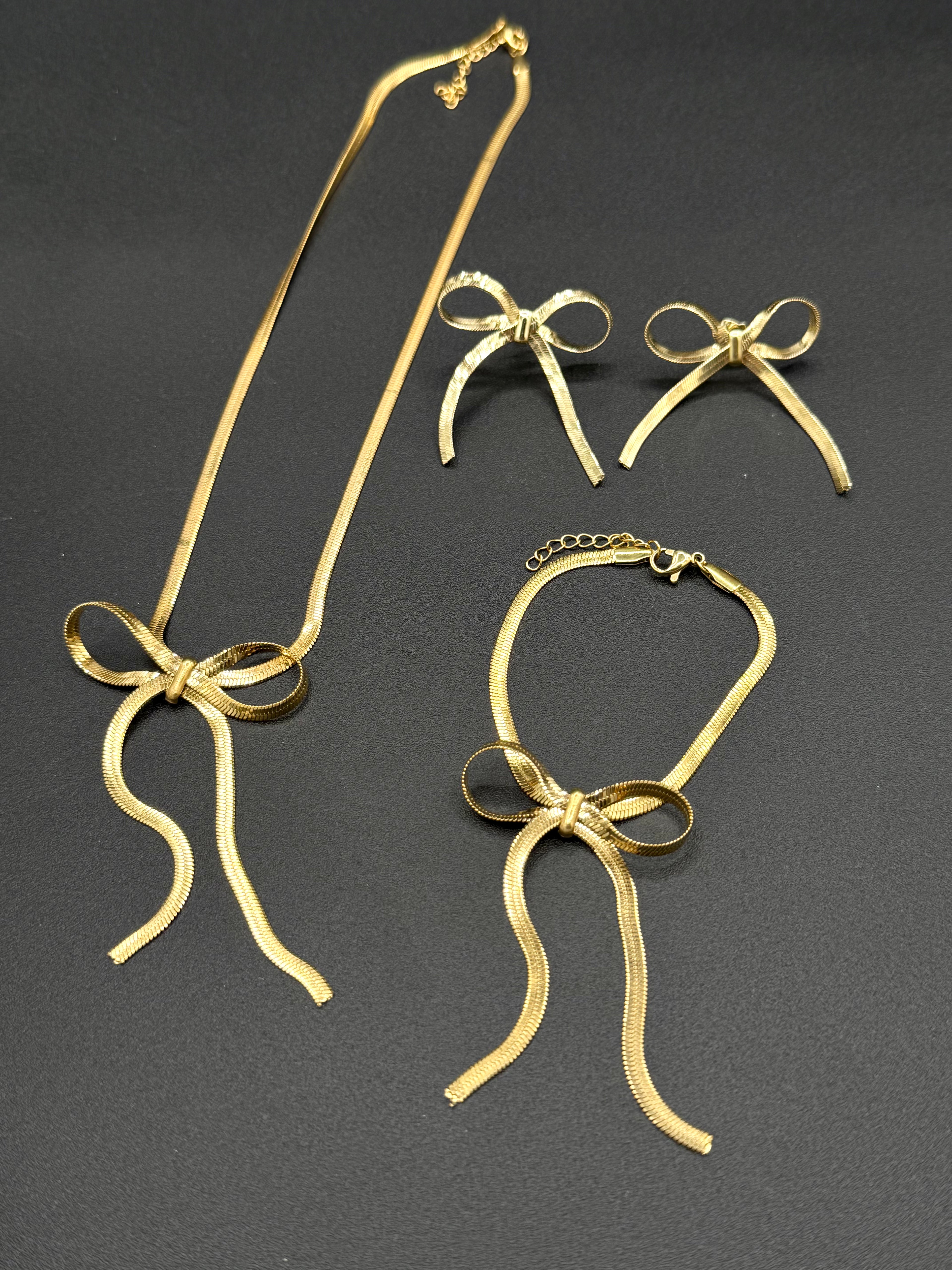 Set Golden Bow