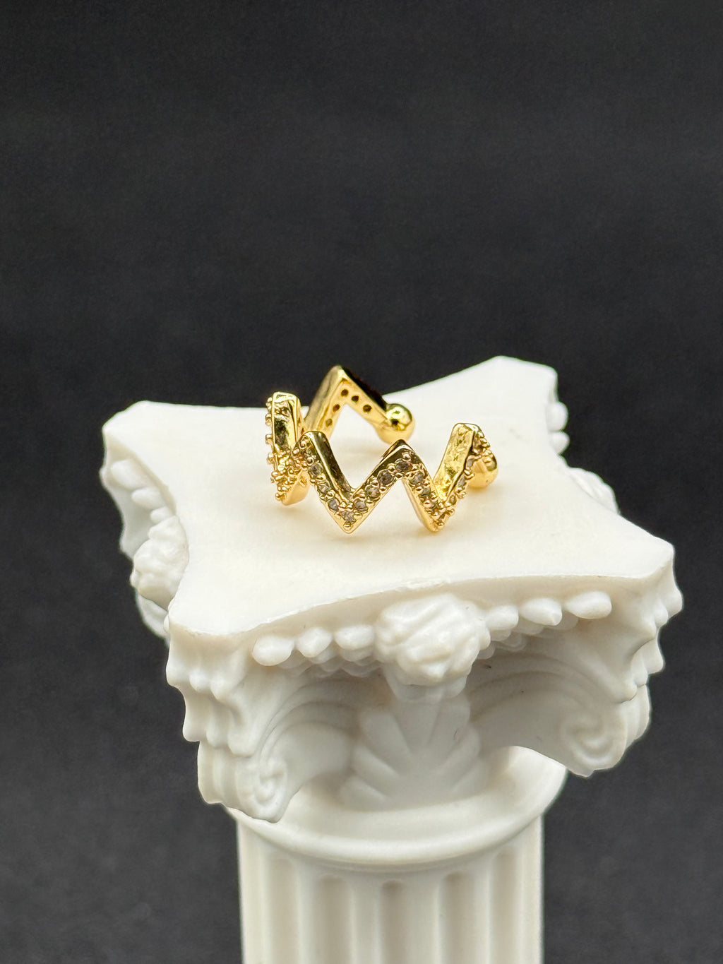 Ear cuff Azur