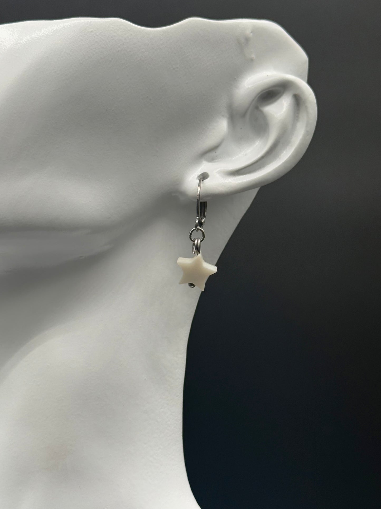 Aretes Huggies Perlita