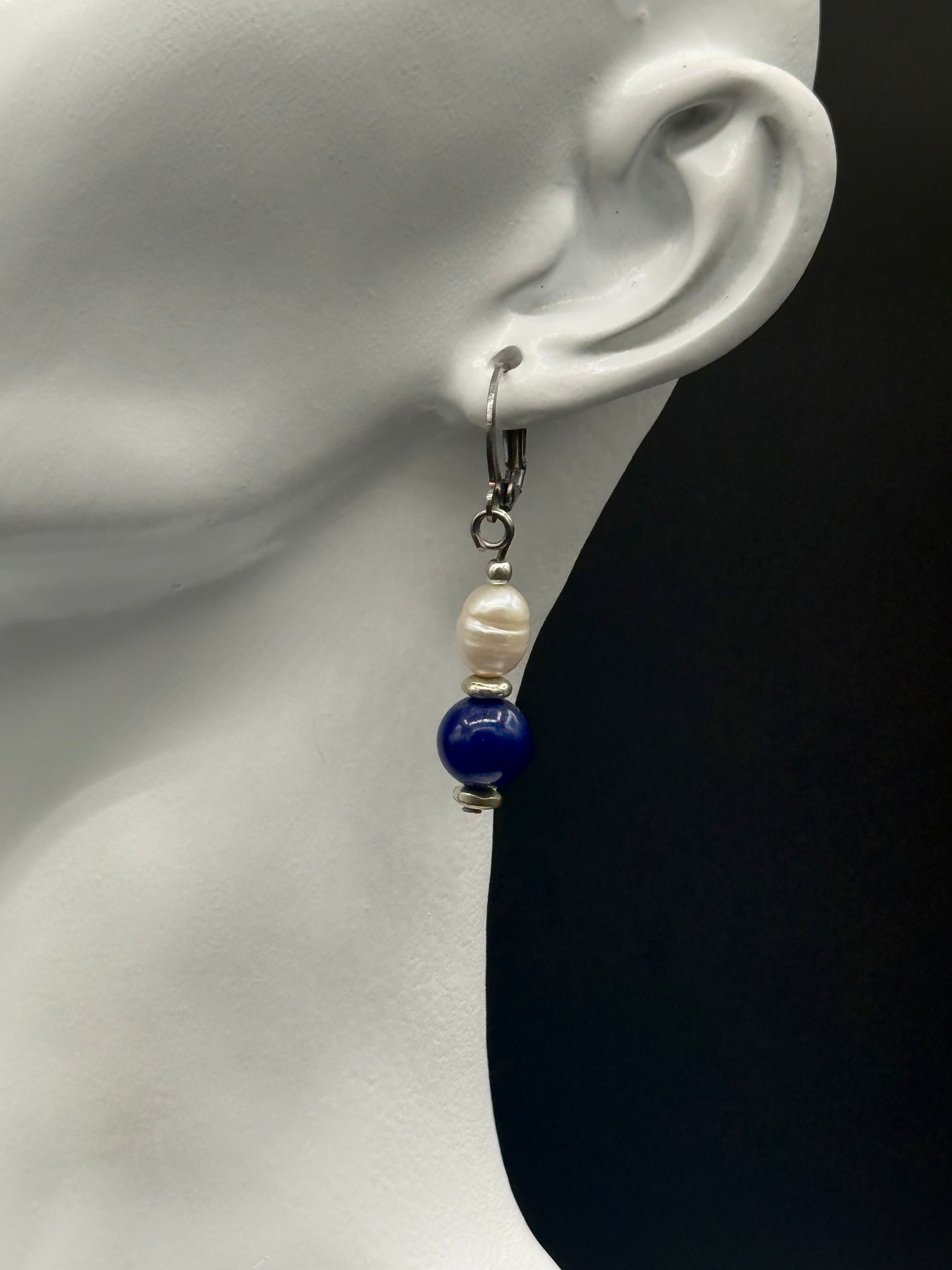 Aretes Huggies Blue Moon