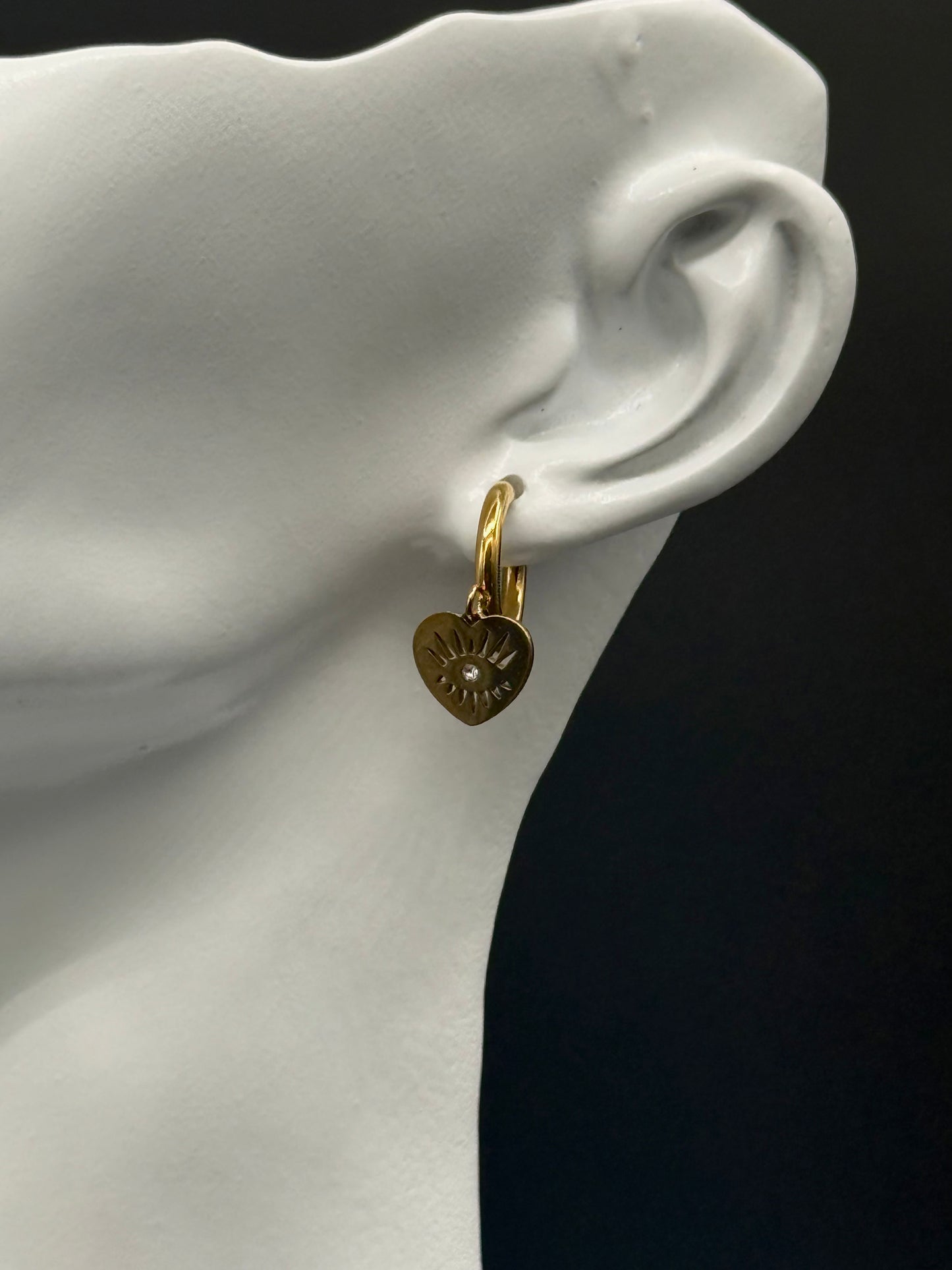 Aretes Huggies Turco Set