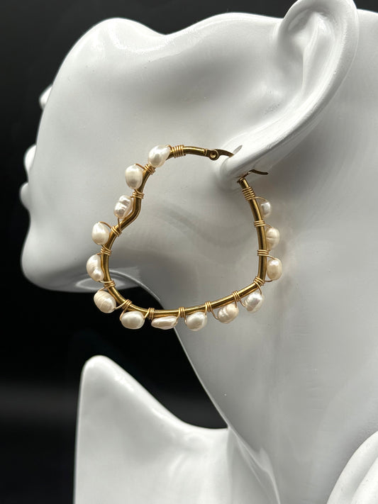 Aretes Argollas Salty