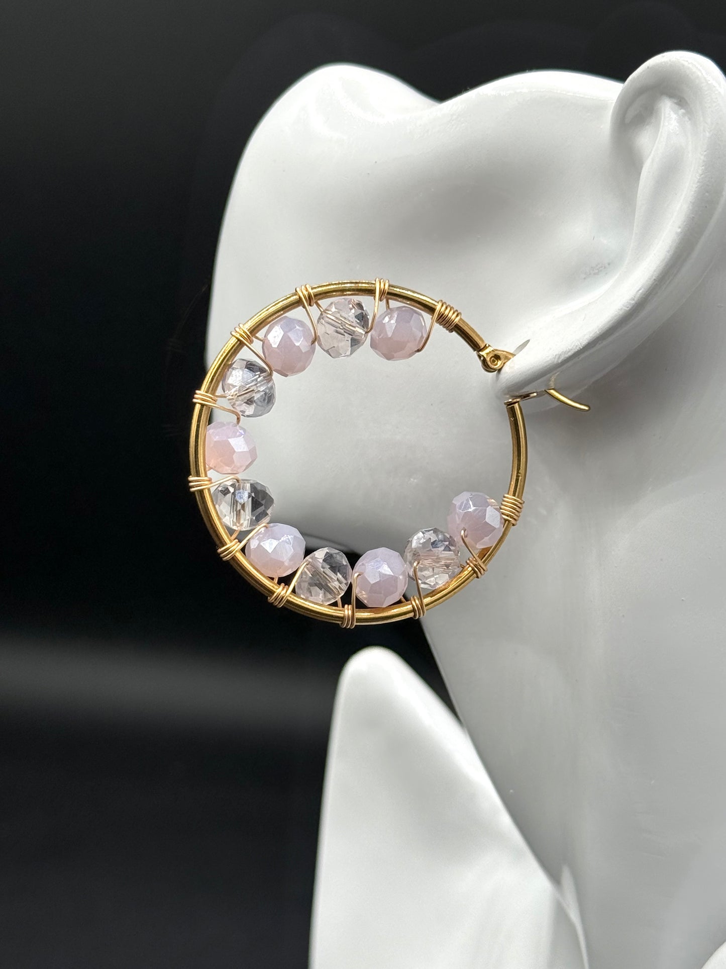 Aretes Argollas Polén