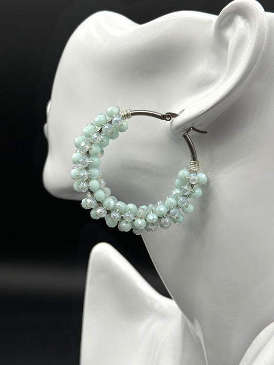 Aretes Argollas Lunia