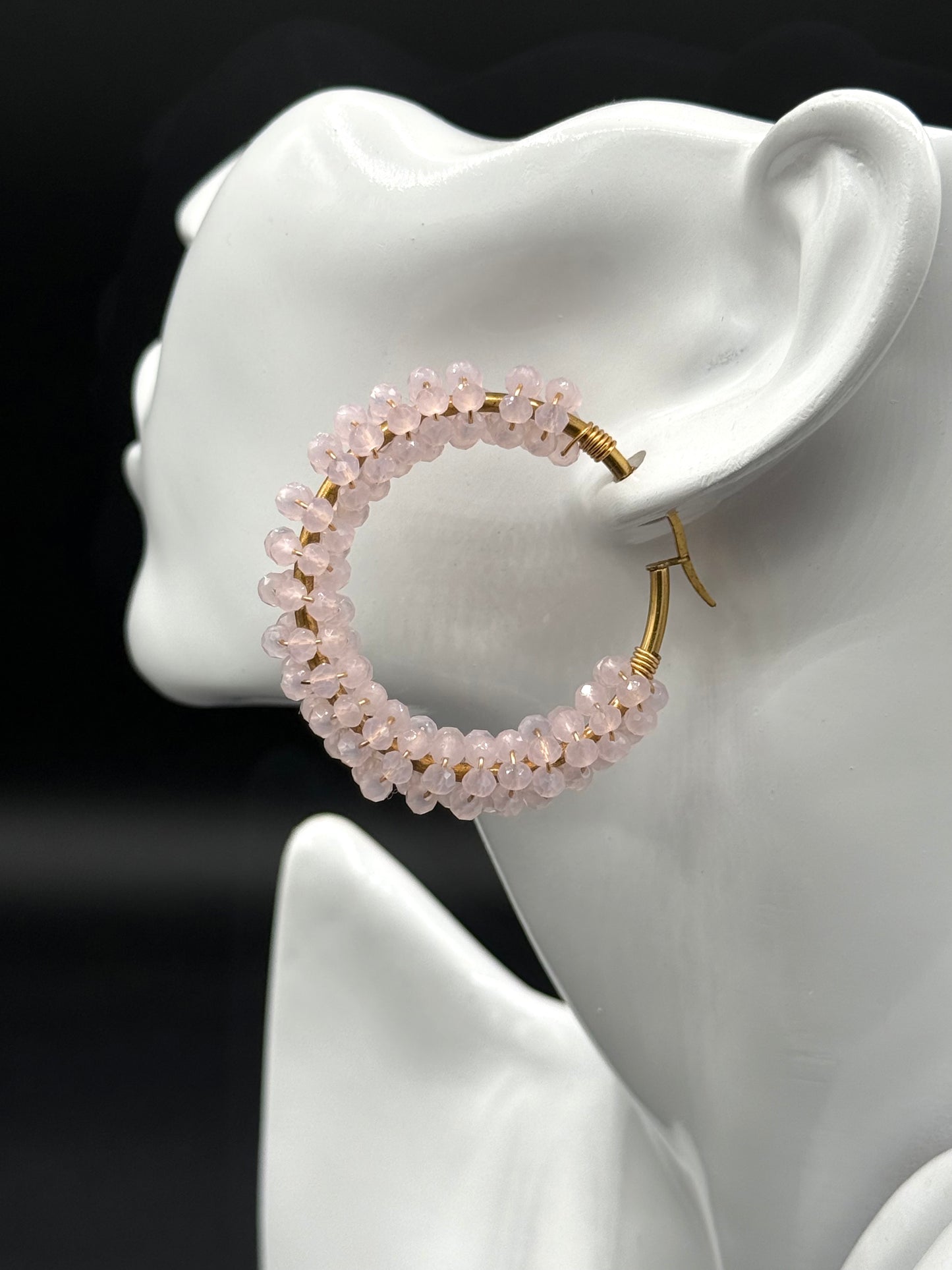 Aretes Argollas Escarlina