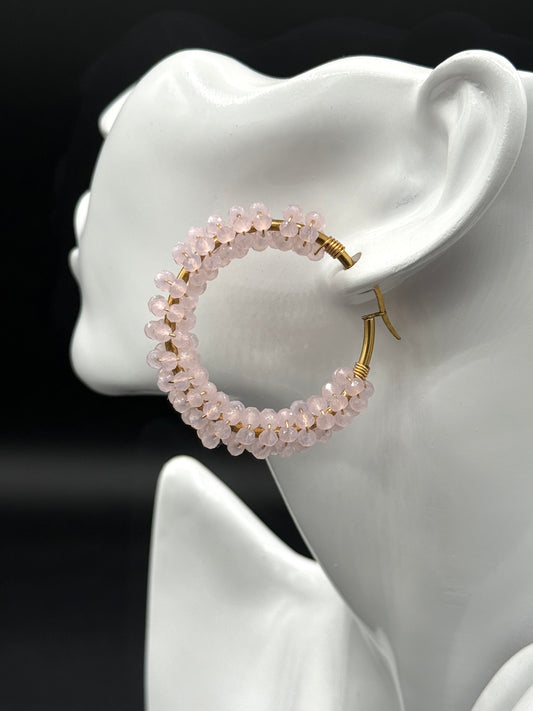 Aretes Argollas Escarlina