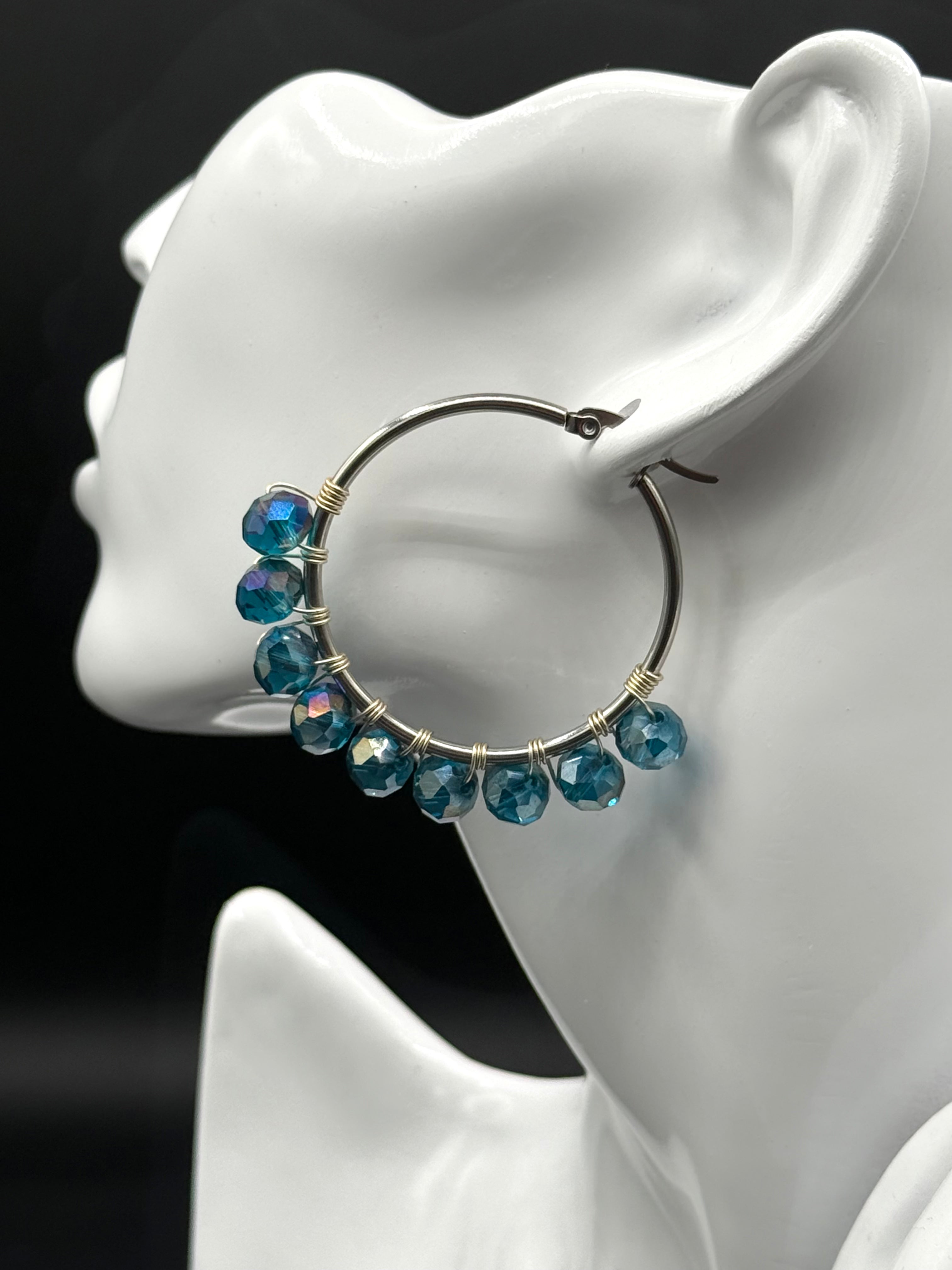Aretes Argollas Maui