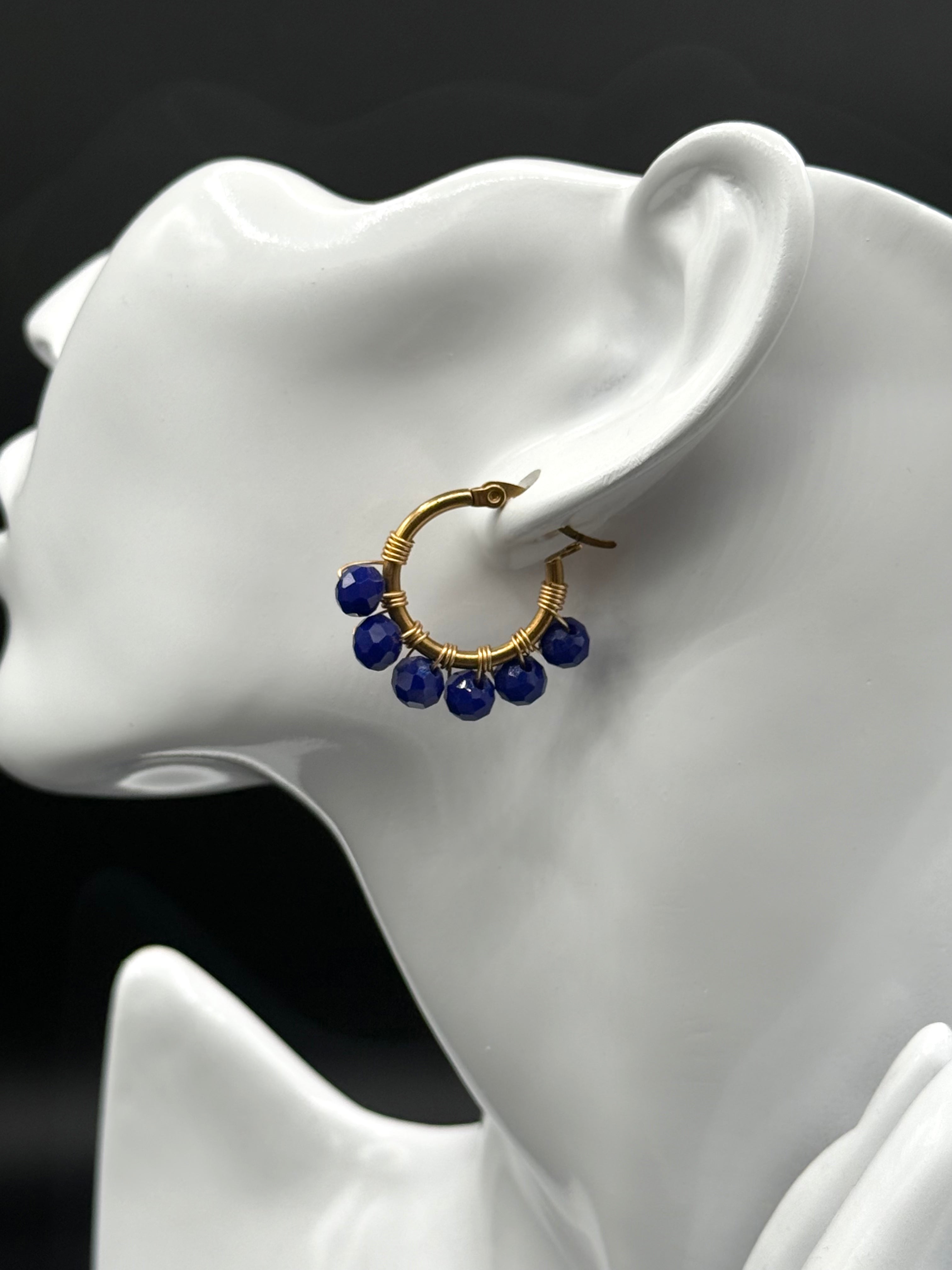 Aretes Argollas Sky