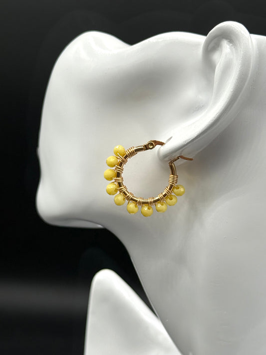 Aretes Argollas Hope