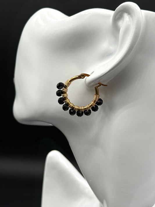 Aretes Argollas Henna