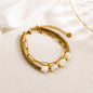Pulsera  Double Pearl